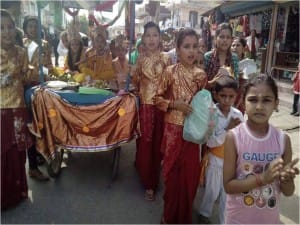 11a.krishna janmastami rally by SSE students   